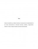 Los beneficios que obtiene Colombia en consecuencia de la implementación de las normas internacionales de información financiera, contables y aseguramiento