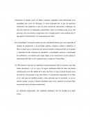 Liderazgo. Tristemente el mundo carece de lideres