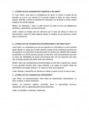 ¿Cuáles son las competencias cognitivas o del saber?