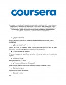 Coursera es una plataforma de educación virtual