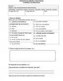 Evaluación de Lenguaje y Comunicación “La Ballena” por Benji Daves