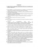 Vocabulario de Logistica Internacional