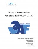Informe Autoservicio Ferretero San Miguel LTDA. Direccion de la produccion