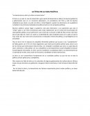 LA ÉTICA EN LA VIDA POLÍTICA “La democracia es ética y la ética es democracia.”