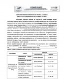 ACTA DE CIERRE DEFINITIVO DE POSTULACIONES