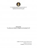 Las Barras de Fútbol y su papel en la Sociedad Civil