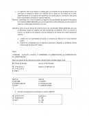 Problema directo. Un ingeniero tiene que realizar un trabajo para su mandante en una empresa minera