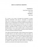 ENSAYO: EL DESAFÍO DEL TRANSPORTE