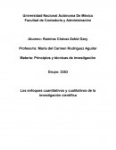 Los enfoques cuantitativos y cualitativos de la investigación científica