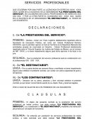 CONTRATO DE PRESTACION DE SERVICIOS PROFESIONALES CON COLABORADOR