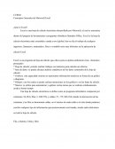 Conceptos Generales de Microsoft Excel ¿Qué es Excel?