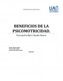 BENEFICIOS DE LA PSICOMOTRICIDAD.
