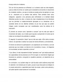 Ensayo sobre los 4 saberes