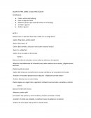 GUION TEATRAL SOBRE EL BULLYING ESCOLAR