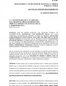 SOLVENTACIÓN DE REQUERIMIENTO TRIBUNAL.