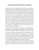 EDUCACION INCLUSIVA UN RETO PARA LA SOCIEDAD