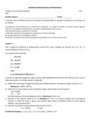 EXAMEN INVESTIGACION DE OPERACIONES