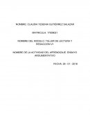 Ensayo argumentativo. La inseguridad en México