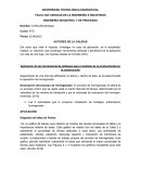 INGENIERÍA INDUSTRIAL Y DE PROCESOS AUTORES DE LA CALIDAD