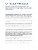 La fruta prohibida ensayo