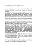 CUALES SON LAS ENFERMEDADES CRONICO DEGENERATIVAS