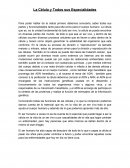 La Célula y Todos sus Especialidades