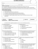 Evaluación Lenguaje y Comunicación: Plan lector “LA FAMILIA GUÁCATELA”