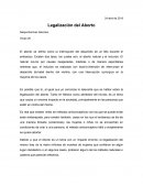 Legalización del Aborto en México