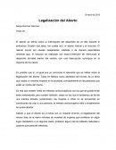 Legalización del Aborto en México