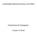 Fenómenos de Transporte I Proyecto 4º Parcial