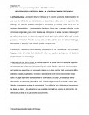 Metodologías y metodos de ontología