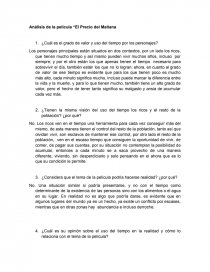 Análisis de la película “El Precio del Mañana” ¿Cuál es el grado de valor y uso del tiempo por los personajes? - Tareas - Alfonsovic Análisis de la película “El Precio del Mañana” ¿Cuál es el grado de valor y uso del tiempo por los personajes? - Tareas - Alfonsovic