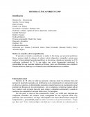 HISTORIA CLÍNICA FORREST GUMP