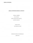 Manual de procesos asociado al proyecto