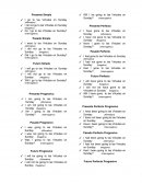 Modelo tiempos en ingles. Presente Simple