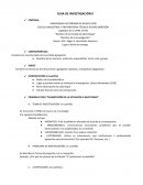 Cuales son los Requisitos pia de investigacion