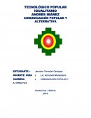 Medicina COMUNICACIÓN POPULAR Y ALTERNATIVA
