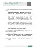 Estrategias de Comercialización Internacional . Análisis del comportamiento del consumidor
