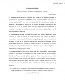 La Educación Prohibida. John Taylor Gatto