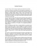 Actividad: El discurso