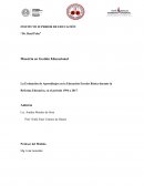 La Evaluación de Aprendizajes en la Educación Escolar Básica durante la Reforma Educativa, en el periodo 1994 a 2017