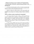 Cual es el Efecto corona en líneas de transmisión