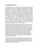 La contaminación del aire La contaminación del Aire.