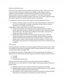 Gestión de eventos de usuario