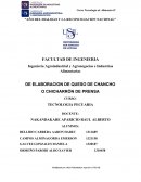 ELABORACION DE CHICHARRON DE PRENSA Ingeniería Agroindustrial y Agronegocios e Industrias Alimentarias