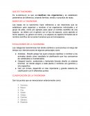 CUALES SON LAS BASES DE LA TAXONOMIA