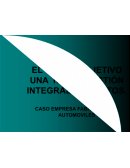 El costo objetivo una nueva gestión integral de costos. Caso empresa fabricante de automoviles