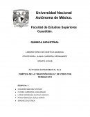 CINÉTICA DE LA “REACCIÓN RELOJ” DE YODO CON PERSULFATO