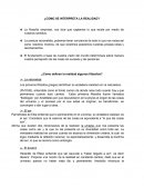 Como se interpreta la realidad?