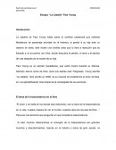 Un gran Ensayo "La cabaña de Paul Young"